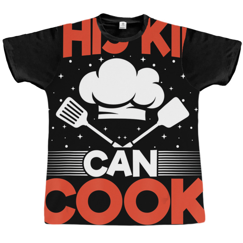 Chef Cook Culinary Kids   Funny This Kid Can Cook Graphic T-shirt | Artistshot