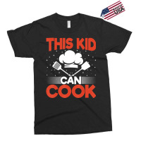 Chef Cook Culinary Kids   Funny This Kid Can Cook Exclusive T-shirt | Artistshot