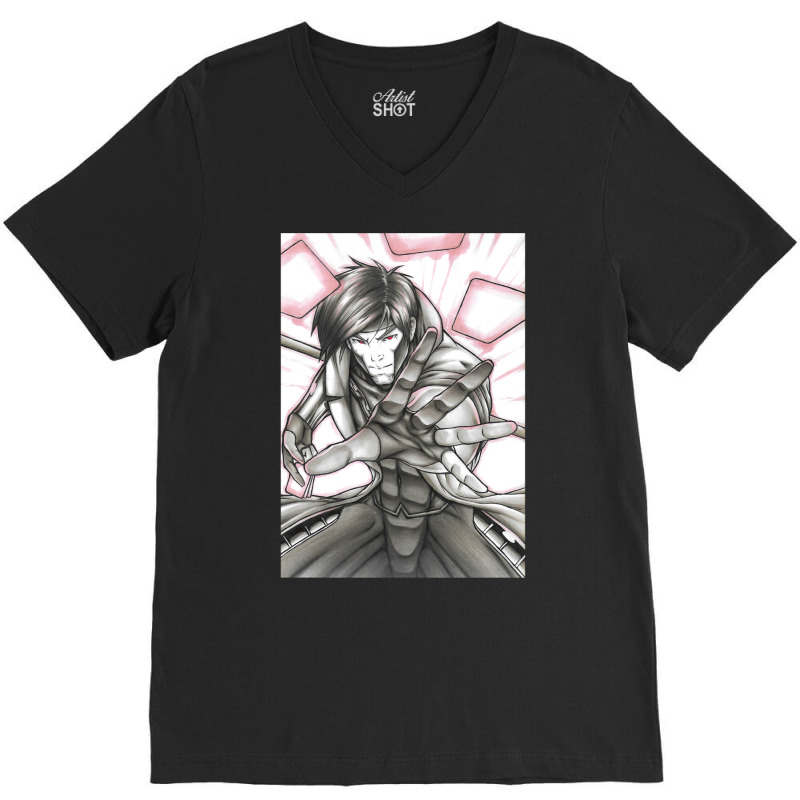 Gambit Marker Art V-neck Tee | Artistshot