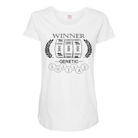 Genetic Lottery Win Maternity Scoop Neck T-shirt | Artistshot