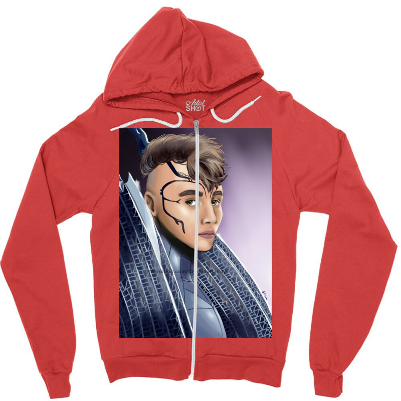 Archangel Zipper Hoodie by afzalykamitoi | Artistshot