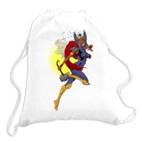 Goddess Of Thunder (wo Name) Drawstring Bags | Artistshot