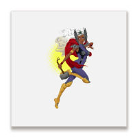 Goddess Of Thunder (wo Name) Metal Print Square | Artistshot