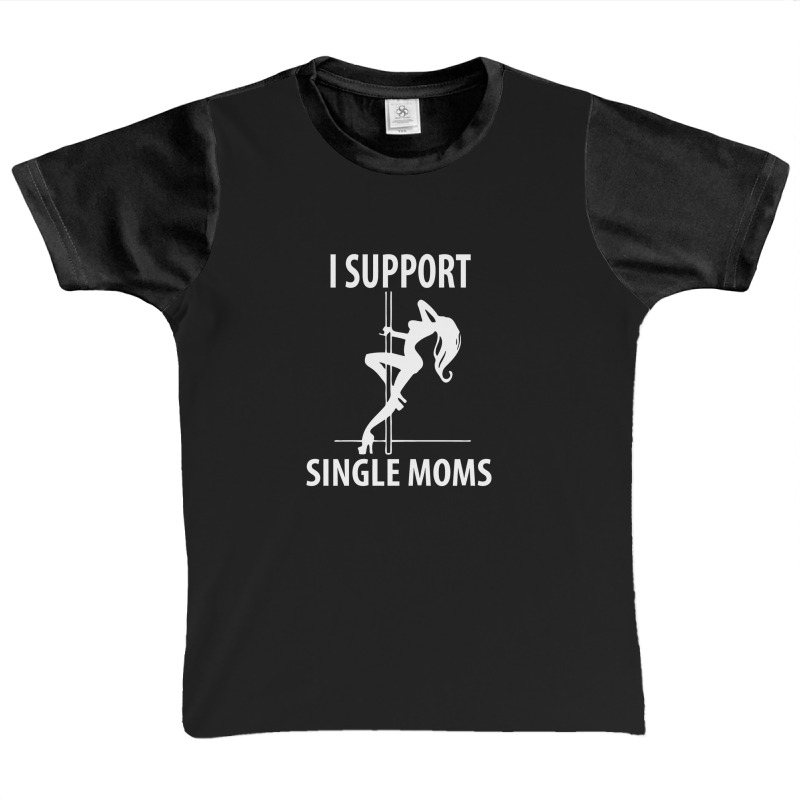 I Support Single Moms V8 Graphic Youth T-shirt | Artistshot