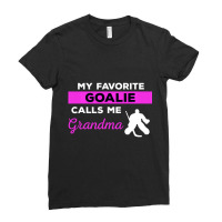 Funny Hockey Grandma Long Sleeve Tshirt Ice Goalie Ladies Fitted T-shirt | Artistshot