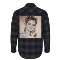 Halle Berry Portrait Flannel Shirt | Artistshot