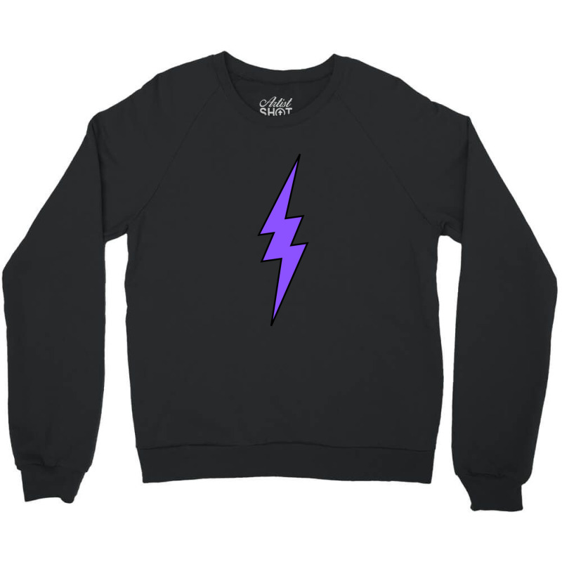 Lightning Bolt Graphic Superherosuper Villain Crewneck Sweatshirt by Dorothy T Trujillo | Artistshot