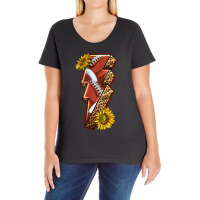 Sport Football  Lightning Bolt Ladies Curvy T-shirt | Artistshot