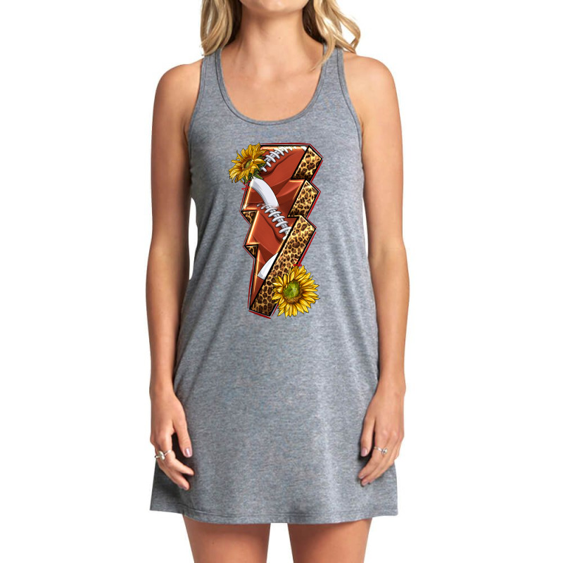 Sport Football  Lightning Bolt Tank Dress by enoddigitalart@gmail.com | Artistshot