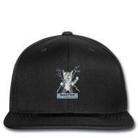 Lightning Cat Printed Hat | Artistshot