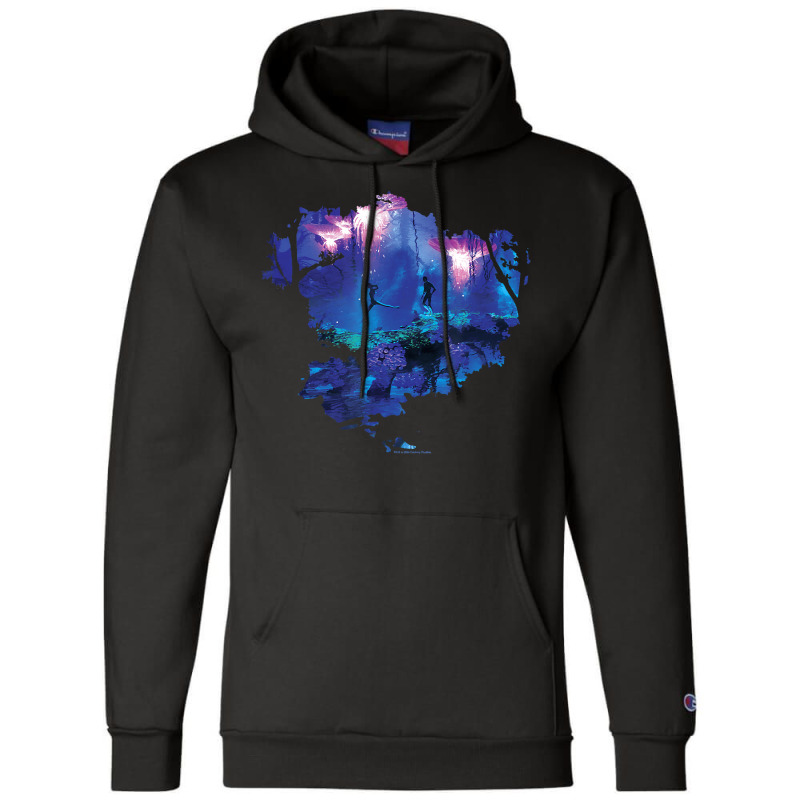 Avatar Pandora Jellyfish Forest Poster T Shirt Champion Hoodie | Artistshot