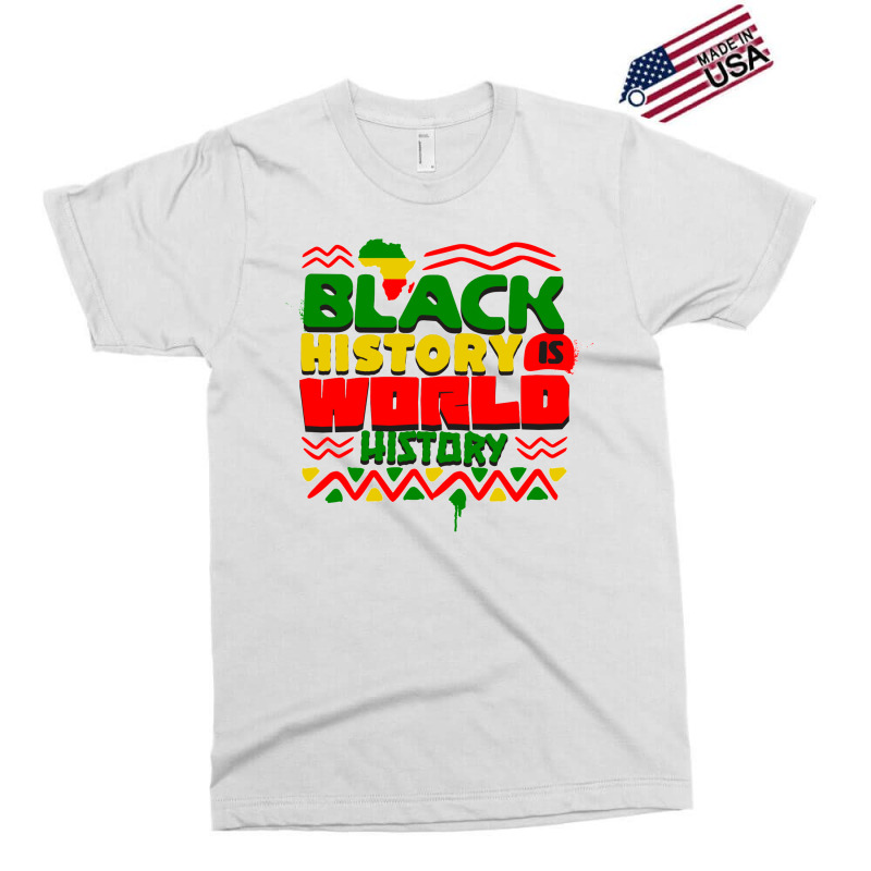 Black History Is World History Exclusive T-shirt by koen | Artistshot