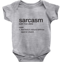 Sarcasm T Shirt   Funny Sarcasm Definition Tee Baby Bodysuit | Artistshot