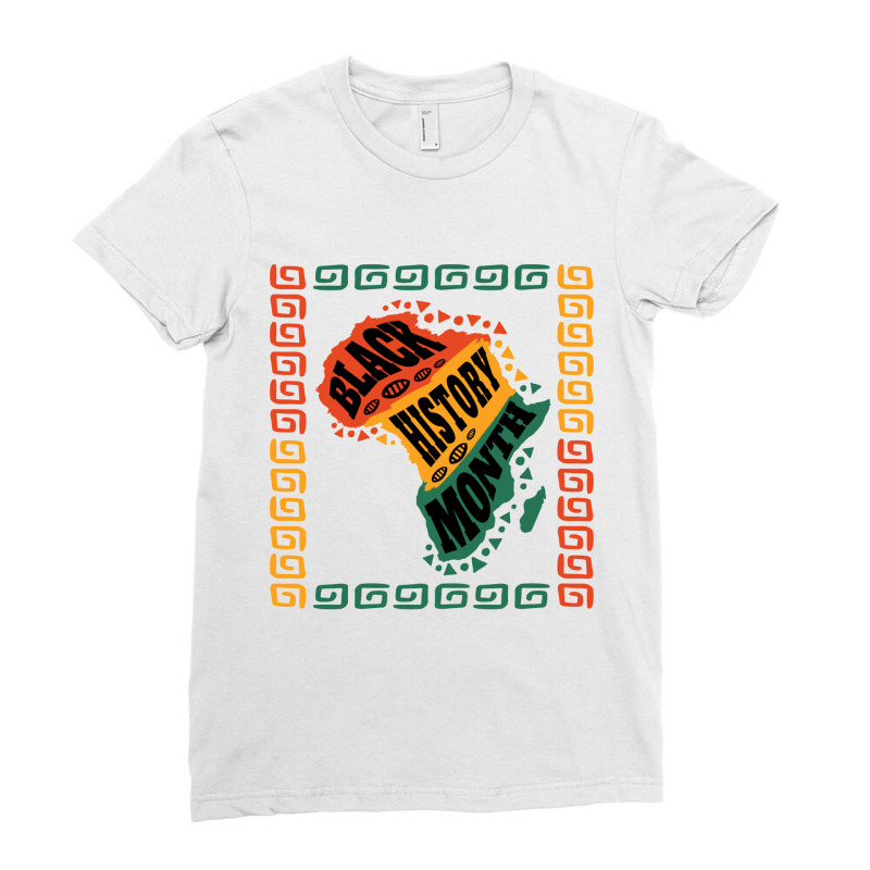 Black History Month(3) Ladies Fitted T-Shirt by koen | Artistshot