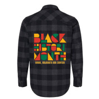 Geometric Black History Month Flannel Shirt | Artistshot