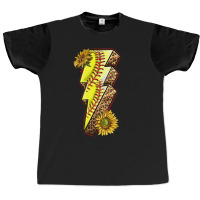 Sport Softball  Lightning Bolt Graphic T-shirt | Artistshot