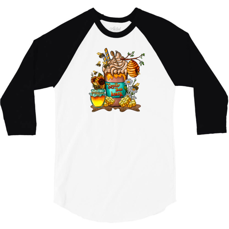 Sweeter Than Honey 3/4 Sleeve Shirt | Artistshot