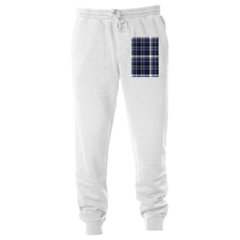 Blue And Grey Checks Unisex Jogger by heathybatevam | Artistshot