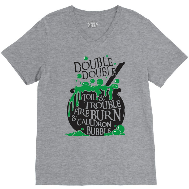 Bubble Cauldron V-Neck Tee by heathybatevam | Artistshot