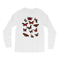 Butterflies Model. Long Sleeve Shirts | Artistshot