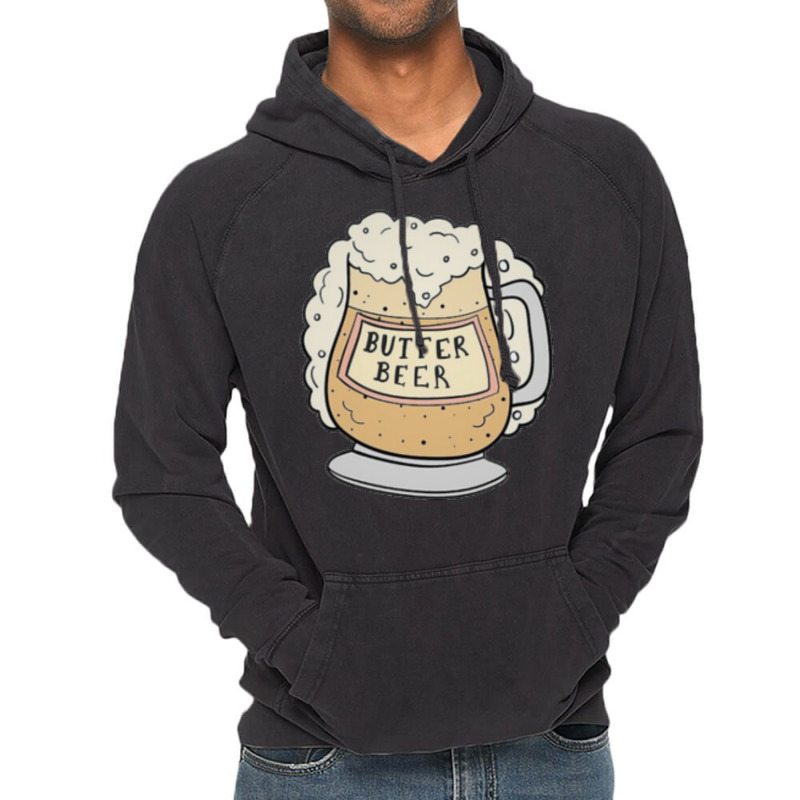 Butterbeer 2 Vintage Hoodie by heathybatevam | Artistshot