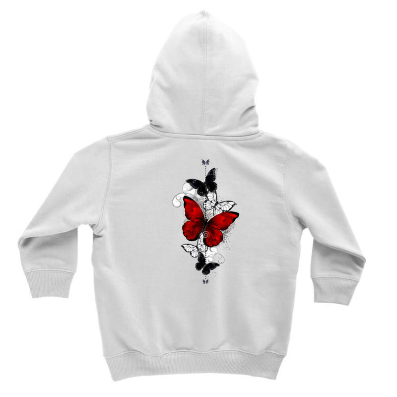 Casual Butterflies Toddler Hoodie by annashopp | Artistshot