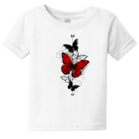 Casual Butterflies Baby Tee | Artistshot