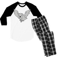 Cute Owl Of Potah Men's 3/4 Sleeve Pajama Set | Artistshot