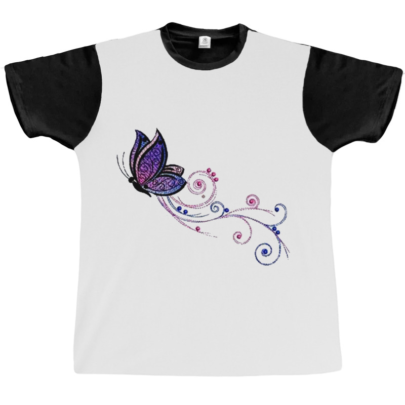 Fashion Batterfly Graphic T-shirt | Artistshot