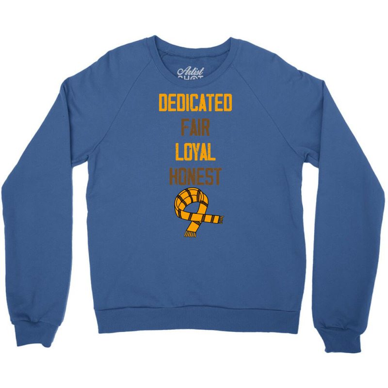 Dedicated Fair Loyal Honest Scarf 2 Crewneck Sweatshirt by morenpgowdru4 | Artistshot