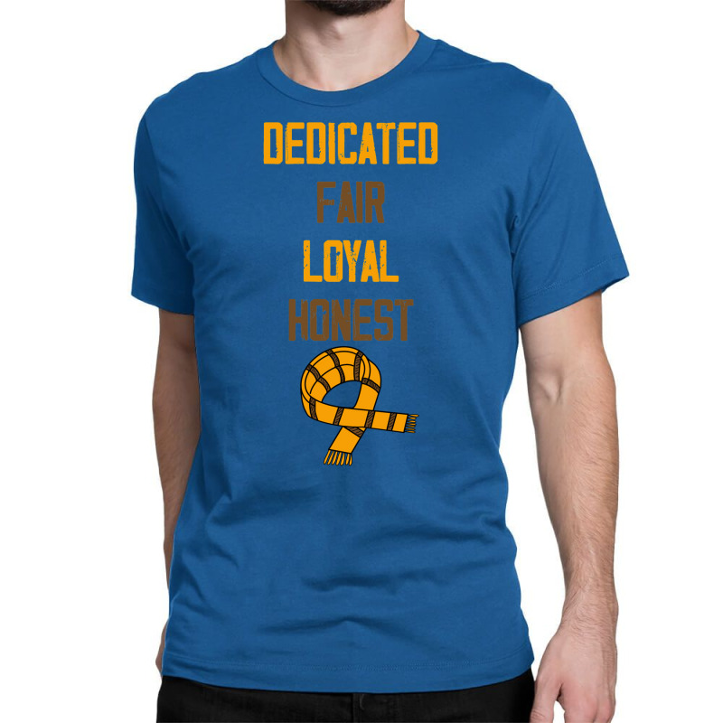 Dedicated Fair Loyal Honest Scarf 2 Classic T-shirt by morenpgowdru4 | Artistshot