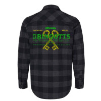 Gringotts Bank Distressed Flannel Shirt | Artistshot