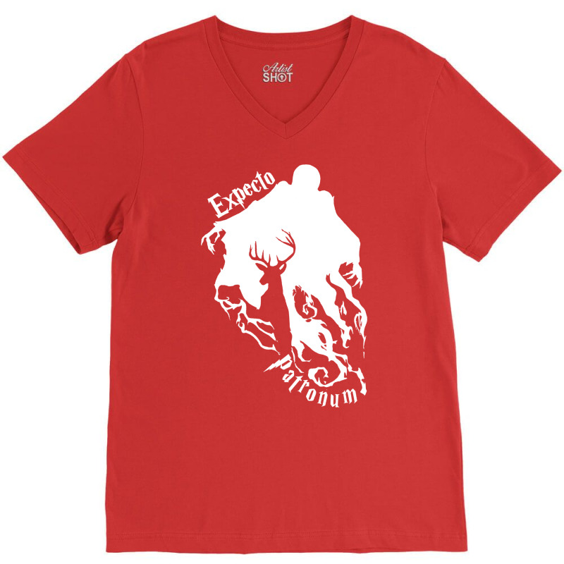 Expecto Patronum   Death Gallows V-Neck Tee by morenpgowdru4 | Artistshot