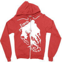 Expecto Patronum   Death Gallows Zipper Hoodie | Artistshot