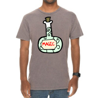 Green Magic Potion Bottle Vintage T-shirt | Artistshot