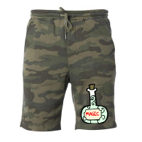 Green Magic Potion Bottle Fleece Short | Artistshot