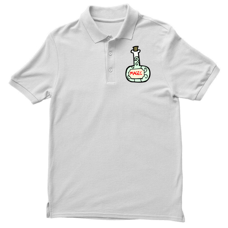 Green Magic Potion Bottle Men's Polo Shirt by morenpgowdru4 | Artistshot