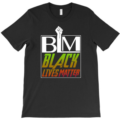 Blm T Shirt - Black Lives Matter T Shirt T-shirt Designed By Hung Pham
