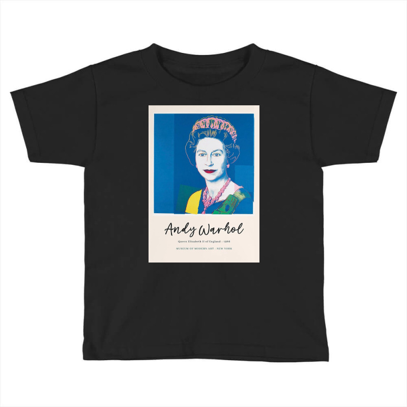 Andy Warhol Queen Elizabeth Toddler T-shirt | Artistshot