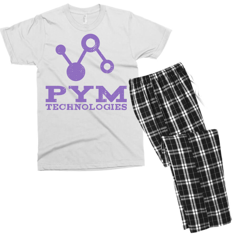 Pym Technologies Symbol (purple) Distressed Men's T-shirt Pajama Set by mpofykurpesl | Artistshot