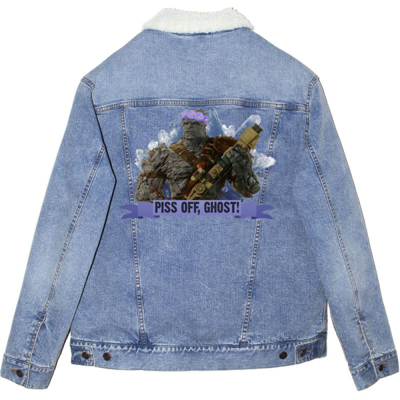 Piss Off Unisex Sherpa-Lined Denim Jacket by jepthabaabiw | Artistshot