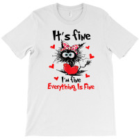 Its Fine Funny Cat T-shirt | Artistshot