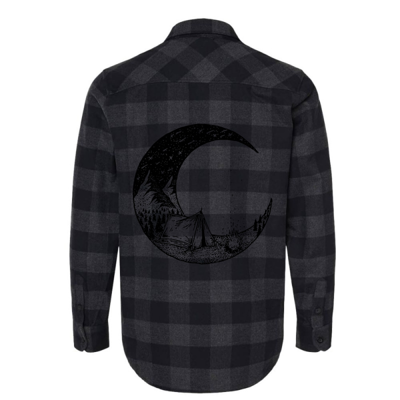 Camping Under The Stars Flannel Shirt by ifa art | Artistshot