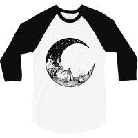 Camping Under The Stars 3/4 Sleeve Shirt | Artistshot