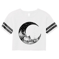 Camping Under The Stars Scorecard Crop Tee | Artistshot