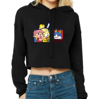 Meme Crossing Cropped Hoodie | Artistshot