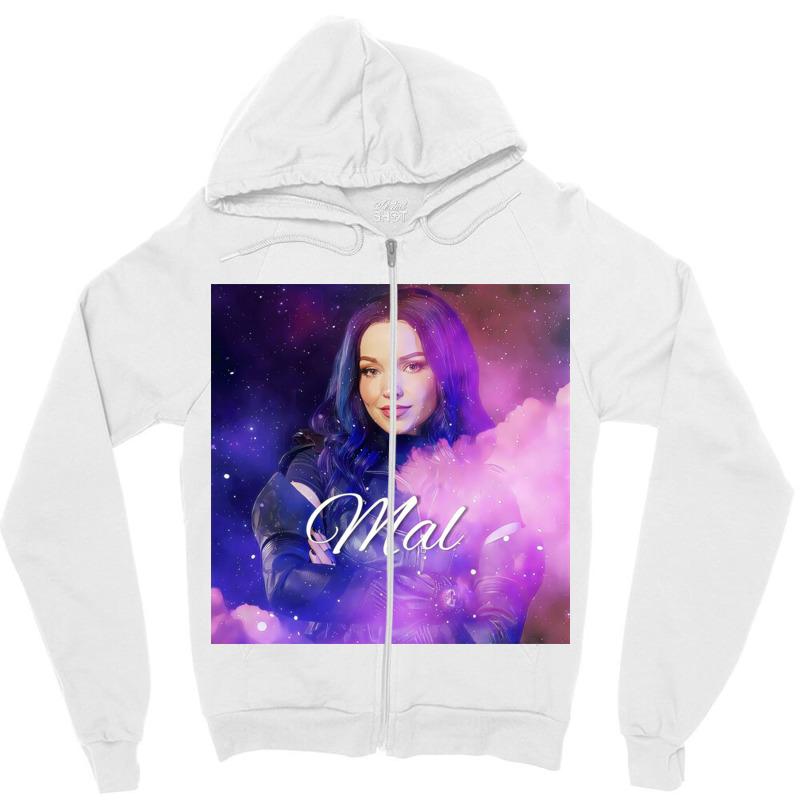 Aesthetic Purple Queen Poster Zipper Hoodie | Artistshot