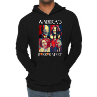 Funny America's Horror Story Biden Halloween Costu Lightweight Hoodie | Artistshot