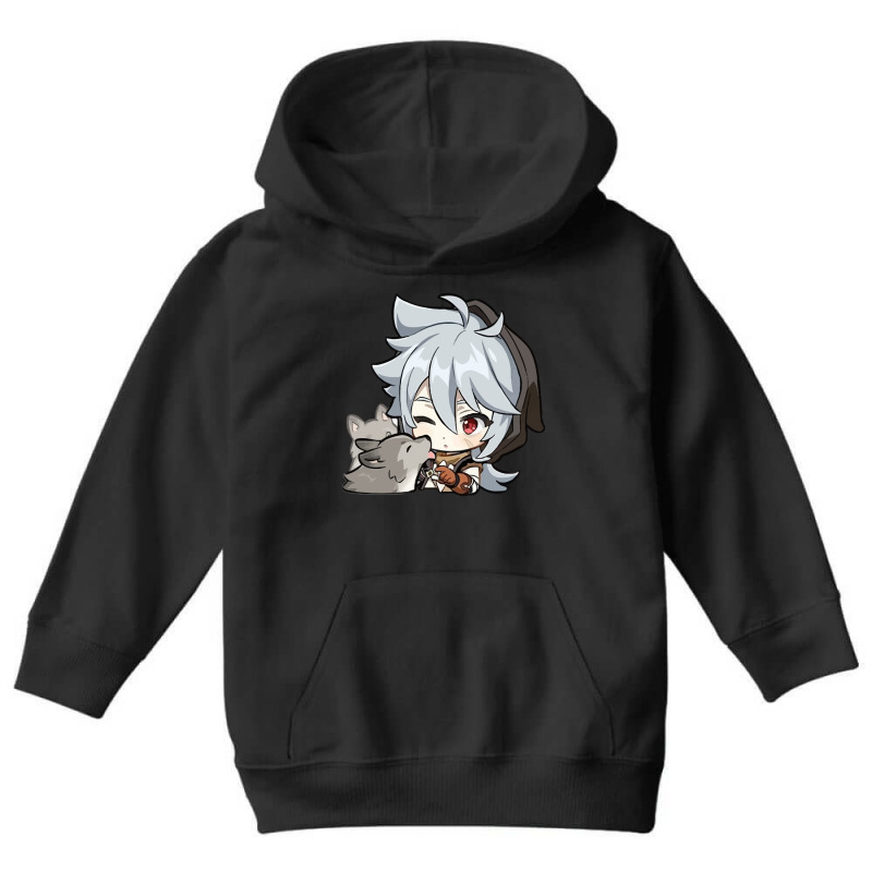 Genshin Impact Razor Youth Hoodie | Artistshot