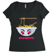 Spaghetti Lover  Spaghetti Lover’s Women's Triblend Scoop T-shirt | Artistshot